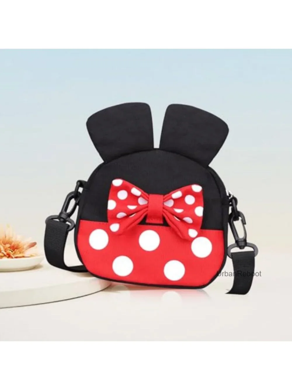 Toddler Girls Canvas Crossbody Purse Mini Mouse Shoulder Bag